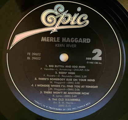 Merle Haggard : Kern River (LP,Album)