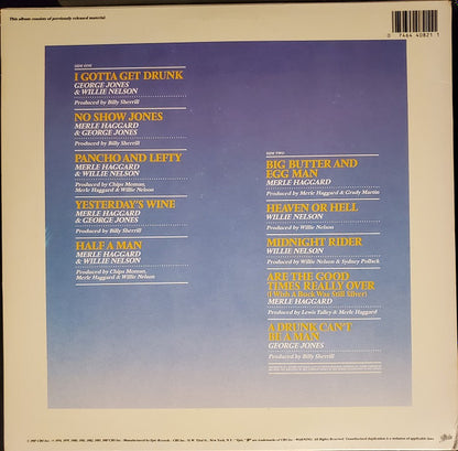 Merle Haggard • George Jones (2) • Willie Nelson : Walking The Line (LP,Compilation)