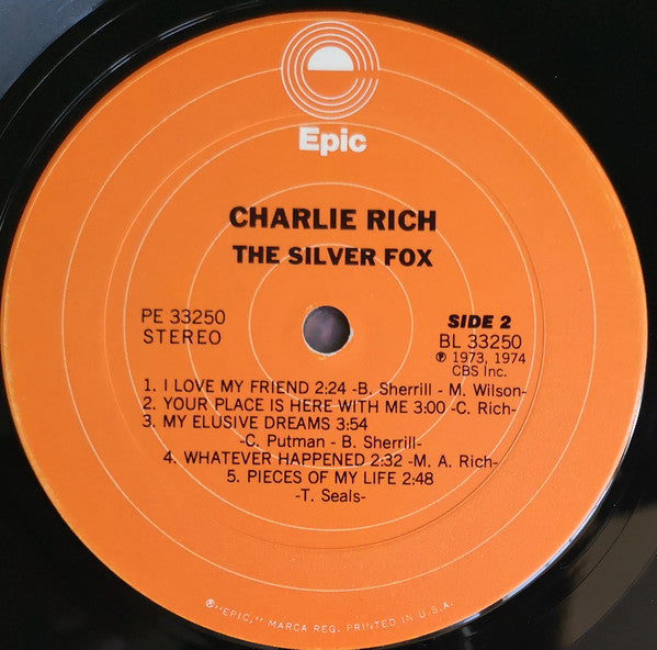Charlie Rich : The Silver Fox (LP)
