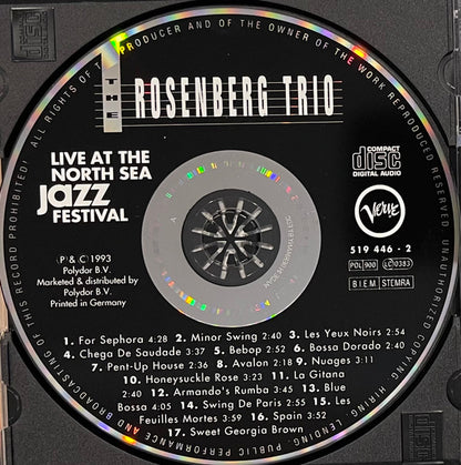 Rosenberg Trio, The : Live At The North Sea Jazz Festival '92 (Album,Reissue)