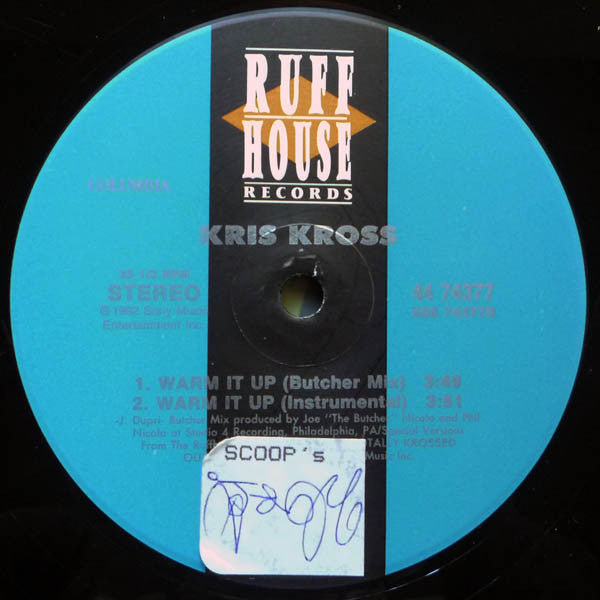 Kris Kross : Warm It Up (12",33 ⅓ RPM,Stereo)