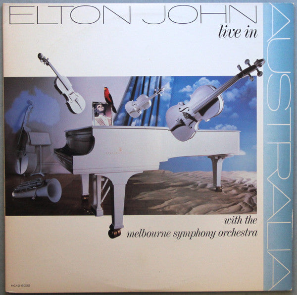 Elton John With The Melbourne Symphony Orchestra : Live In Australia (LP,Album)