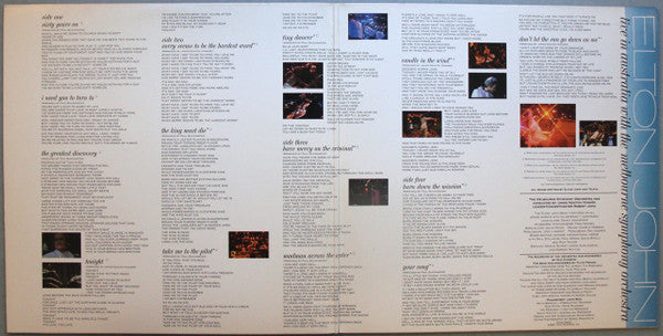 Elton John With The Melbourne Symphony Orchestra : Live In Australia (LP,Album)