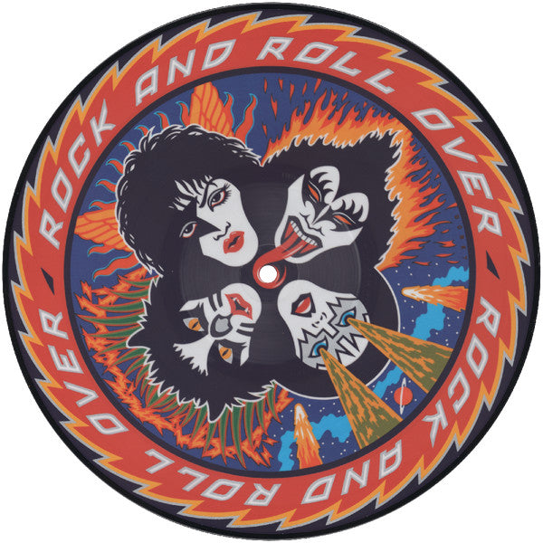KISS : Rock And Roll Over (LP,Album,Limited Edition,Picture Disc,Reissue,Stereo)