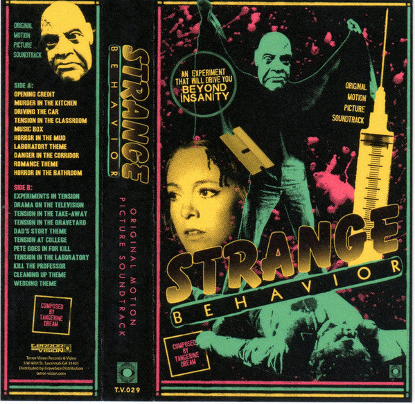 Tangerine Dream : Strange Behavior (Original Motion Picture Soundtrack) (Album,Club Edition,Limited Edition)