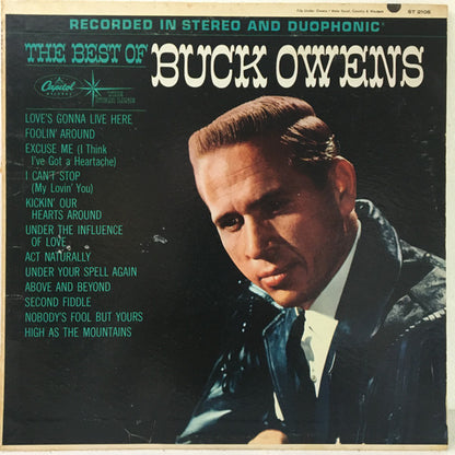 Buck Owens : The Best Of Buck Owens (LP,Album,Compilation,Reissue,Stereo)