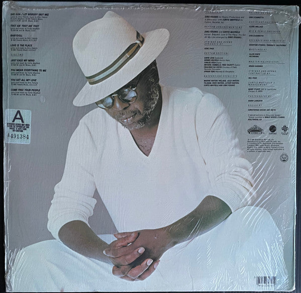 Curtis Mayfield : Love Is The Place (LP,Album,Stereo)