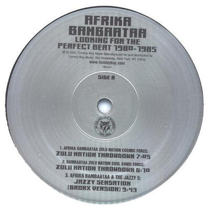 Afrika Bambaataa : Looking For The Perfect Beat 1980-1985 (LP,Compilation)