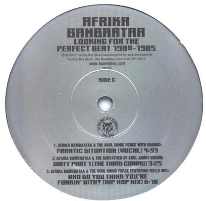 Afrika Bambaataa : Looking For The Perfect Beat 1980-1985 (LP,Compilation)