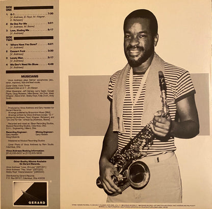 Vince Andrews (2) : Very Convincing (LP,Album)