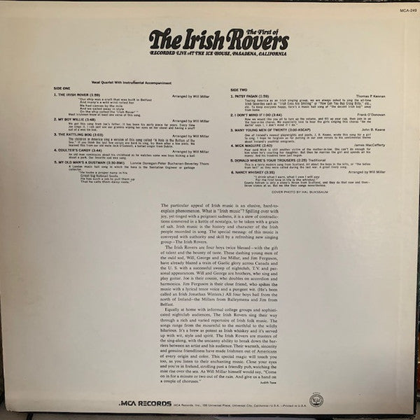 Irish Rovers, The : The First Of The Irish Rovers (LP,Album,Reissue,Stereo)
