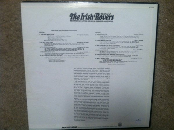 Irish Rovers, The : The First Of The Irish Rovers (LP,Album,Reissue,Stereo)