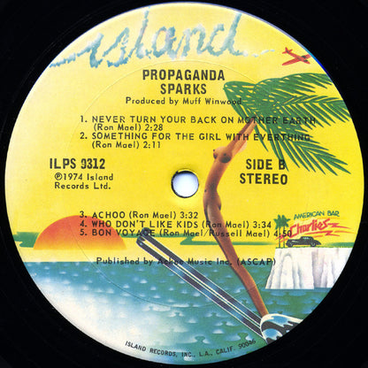 Sparks : Propaganda (LP,Album)