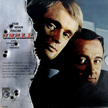 Various : The Man From U.N.C.L.E And Other Tv Themes (LP,Mono)