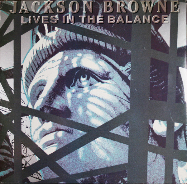 Jackson Browne : Lives In The Balance (LP,Album,Club Edition)