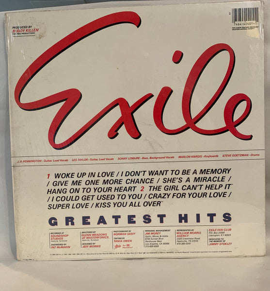 Exile (7) : Greatest Hits (LP,Compilation)