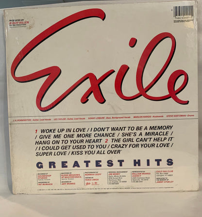 Exile (7) : Greatest Hits (LP,Compilation)