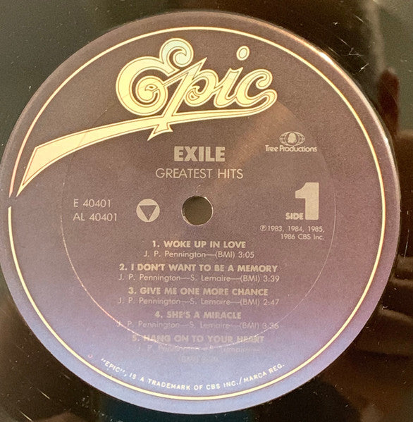 Exile (7) : Greatest Hits (LP,Compilation)