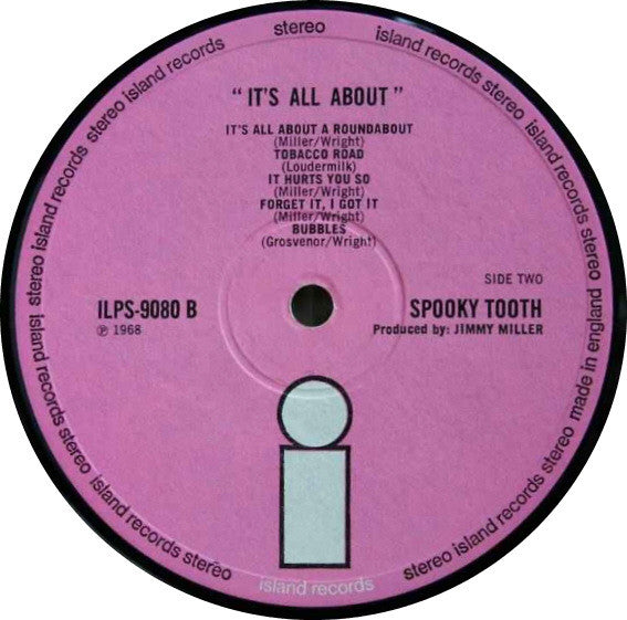 Spooky Tooth : It's All About (LP,Album,Repress)