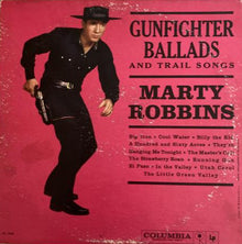 Marty Robbins : Gunfighter Ballads And Trail Songs (LP,Album,Reissue,Mono)