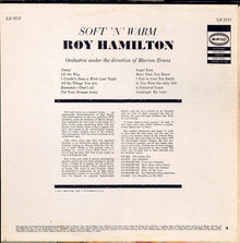 Roy Hamilton (5) : Soft N' Warm (LP,Album,Mono)