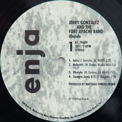Jerry Gonzalez And The Fort Apache Band : Obatalà (LP)