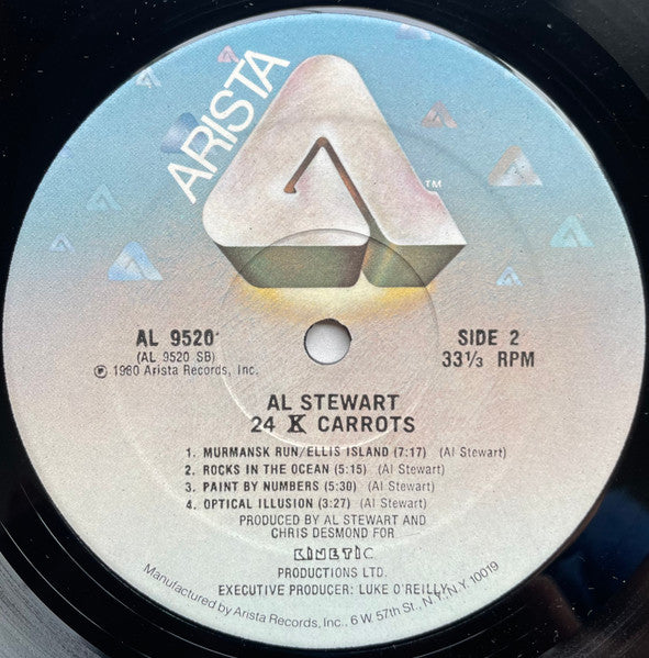 Al Stewart And Shot In The Dark (3) : 24 P̶  Carrots (LP,Album)