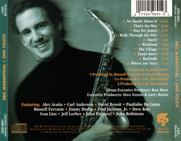 Eric Marienthal : One Touch (Album)