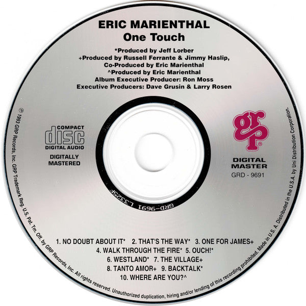Eric Marienthal : One Touch (Album)