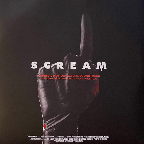 Marco Beltrami : Scream (Original Motion Picture Soundtracks) (LP,Album,Reissue)
