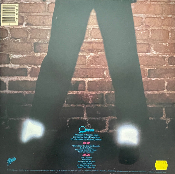 Michael Jackson : Off The Wall (LP,Album,Stereo)