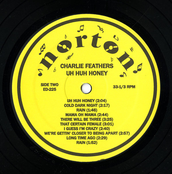 Charlie Feathers : Uh Huh Honey (LP,Compilation)