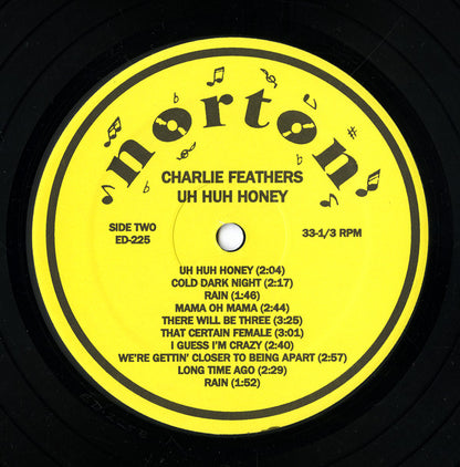 Charlie Feathers : Uh Huh Honey (LP,Compilation)