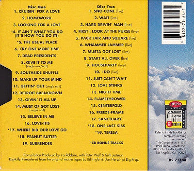 J. Geils Band, The : Anthology: Houseparty (Compilation,Remastered)