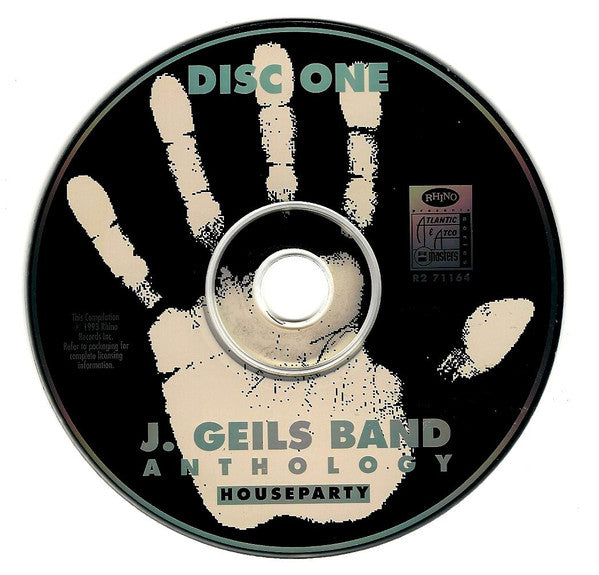 J. Geils Band, The : Anthology: Houseparty (Compilation,Remastered)