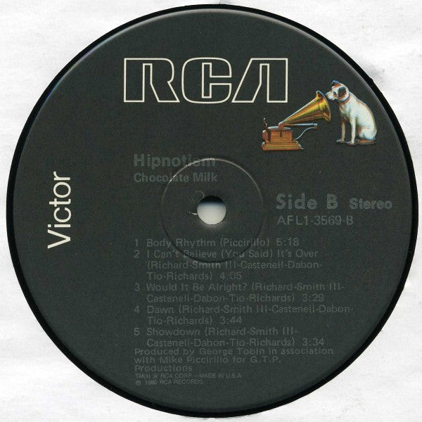 Chocolate Milk (2) : Hipnotism (LP,Album,Stereo)