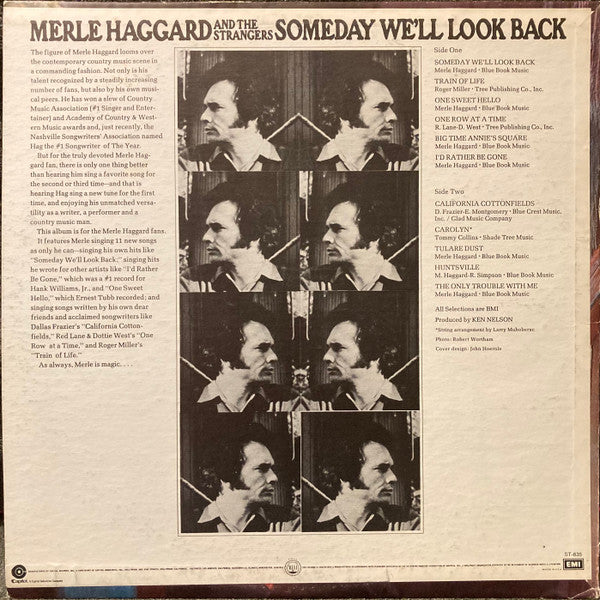 Merle Haggard And Strangers (5), The : Someday We'll Look Back (LP,Album,Stereo)