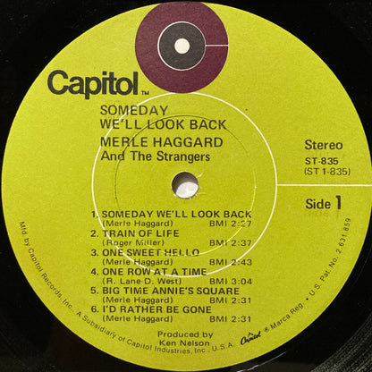 Merle Haggard And Strangers (5), The : Someday We'll Look Back (LP,Album,Stereo)