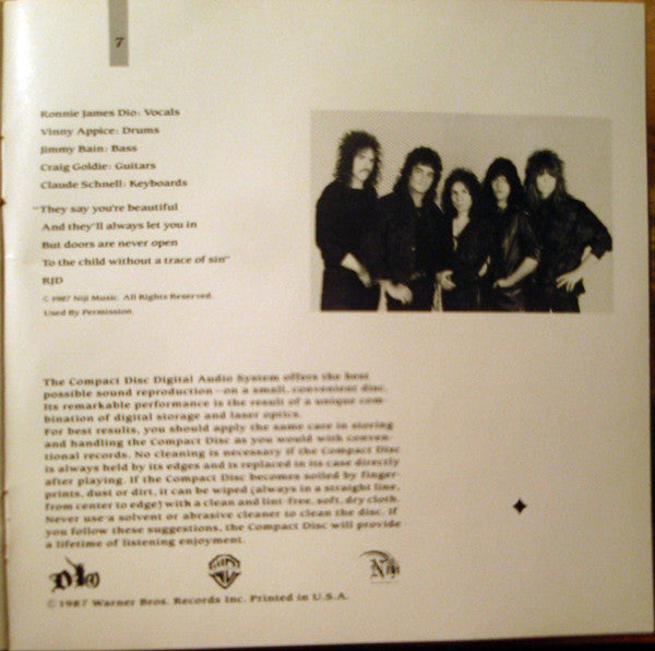 Dio (2) : Dream Evil (Album)