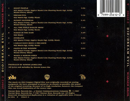 Dio (2) : Dream Evil (Album)