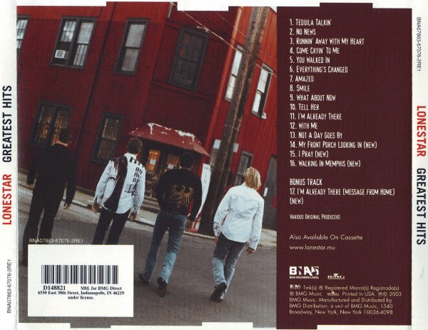Lonestar (3) : From There To Here: Greatest Hits (Compilation,Club Edition,Stereo)