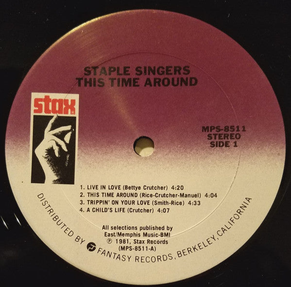 Staple Singers, The Featuring Mavis Staples : This Time Around (LP,Album)