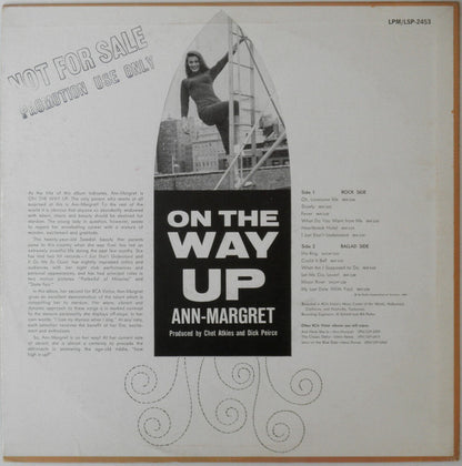 Ann Margret : On The Way Up (LP,Album,Mono)