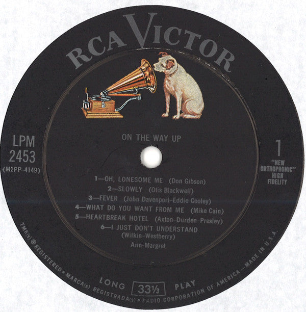 Ann Margret : On The Way Up (LP,Album,Mono)
