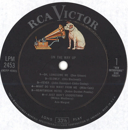 Ann Margret : On The Way Up (LP,Album,Mono)