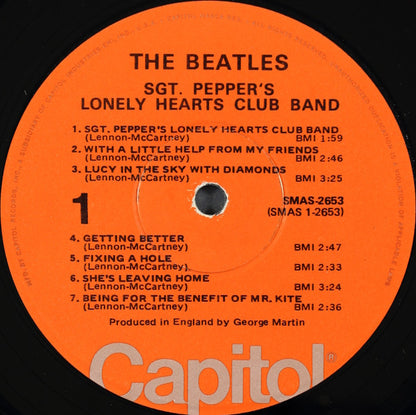 Beatles, The : Sgt. Pepper's Lonely Hearts Club Band (LP,Album,Reissue)