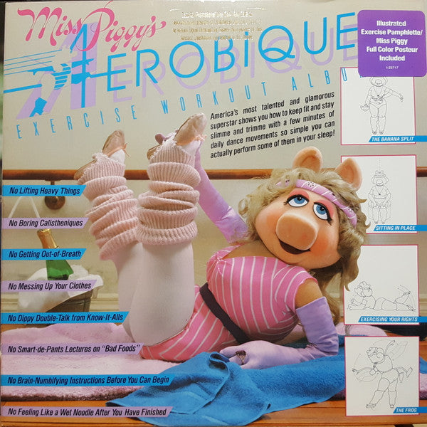 Miss Piggy : Miss Piggy's Aerobique Exercise Workout Album (LP,Album)