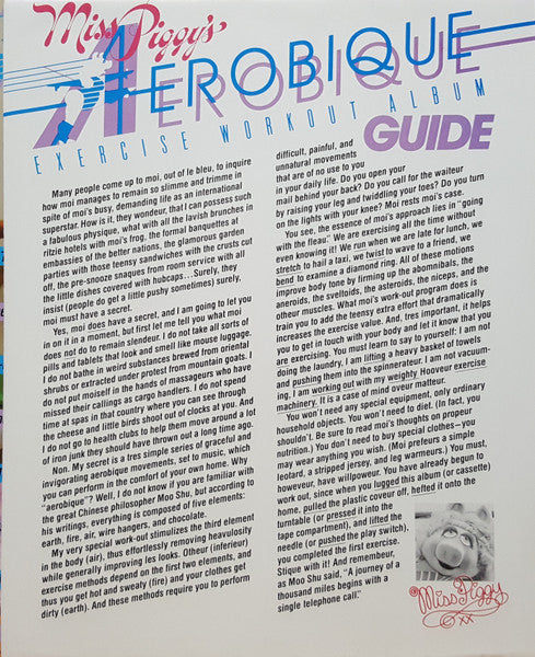 Miss Piggy : Miss Piggy's Aerobique Exercise Workout Album (LP,Album)