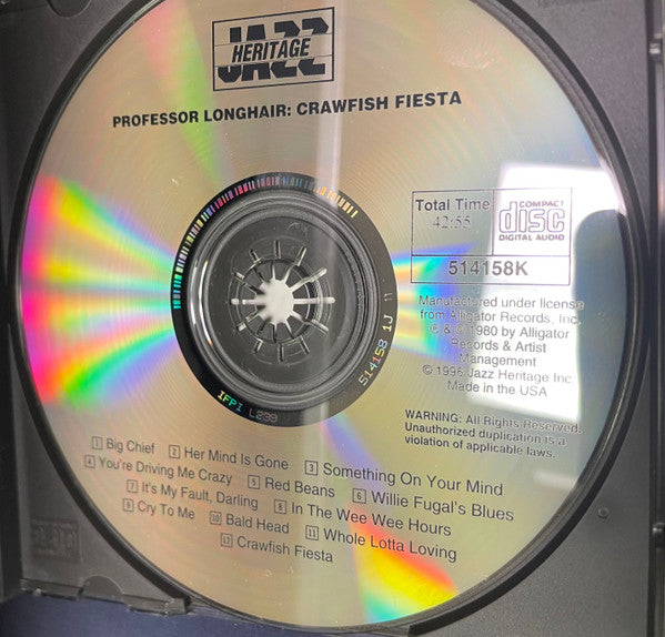 Professor Longhair : Crawfish Fiesta (Album,Reissue)