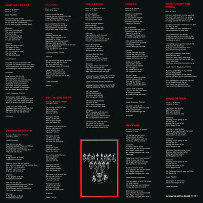 Sentinel Beast : Depths Of Death (LP,Album,Stereo)